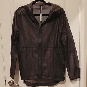 Lululemon Athletica Black Sheer Joy RainU Jacket